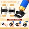 Carpet Trimmer with Shearing Guide, Carpet Shears Comes with 2 Blades, Low Noise Vibration Rug Trimmer, Carpet Carving Clippers for Sculpting Tufting Gun Rug(18cm, Blue)